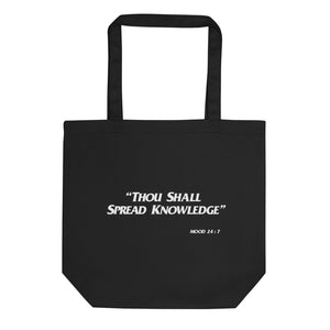 Thou Shall Spread Knowledge Eco Tote Bag