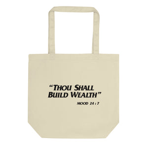 Thou Shall Build Wealth Eco Tote Bag