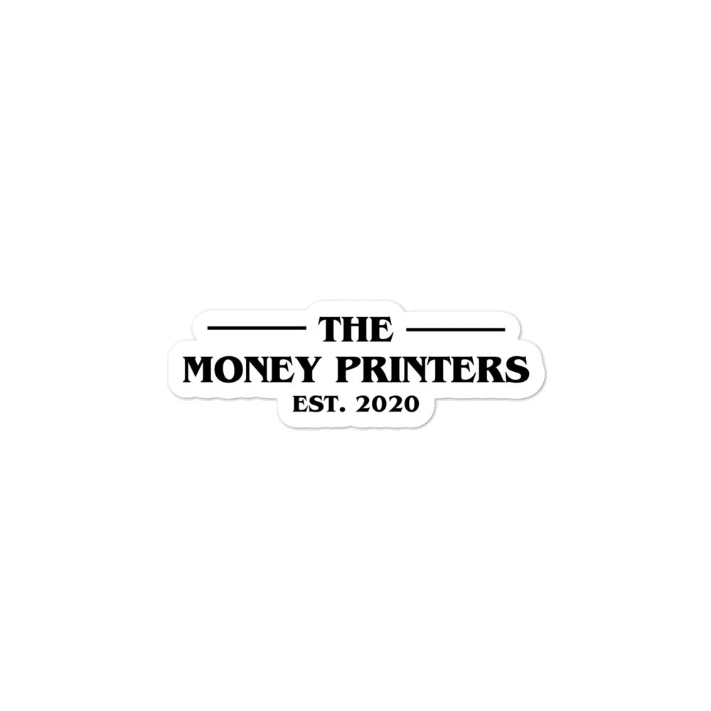 The Money Printers OG Logo Sticker