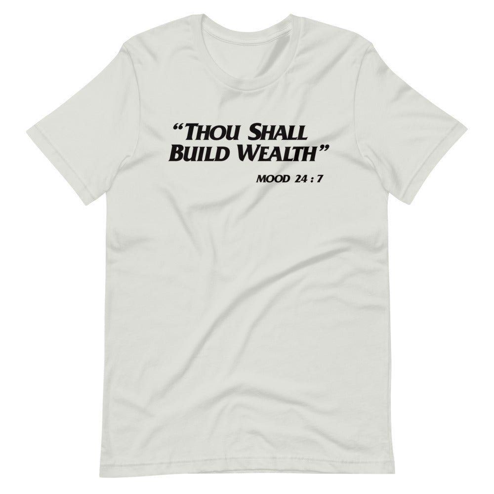 Thou Shall Build Wealth Short-Sleeve Unisex T-Shirt